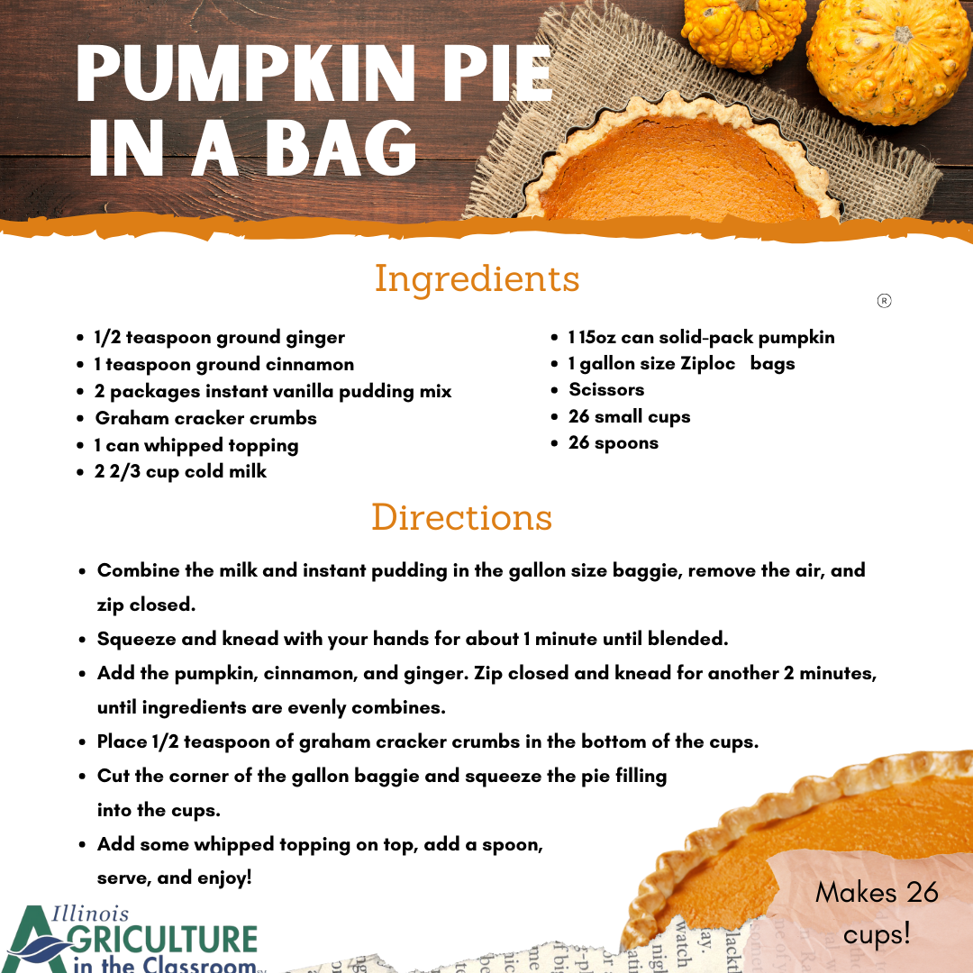 Pumpkin Pie in a Bag