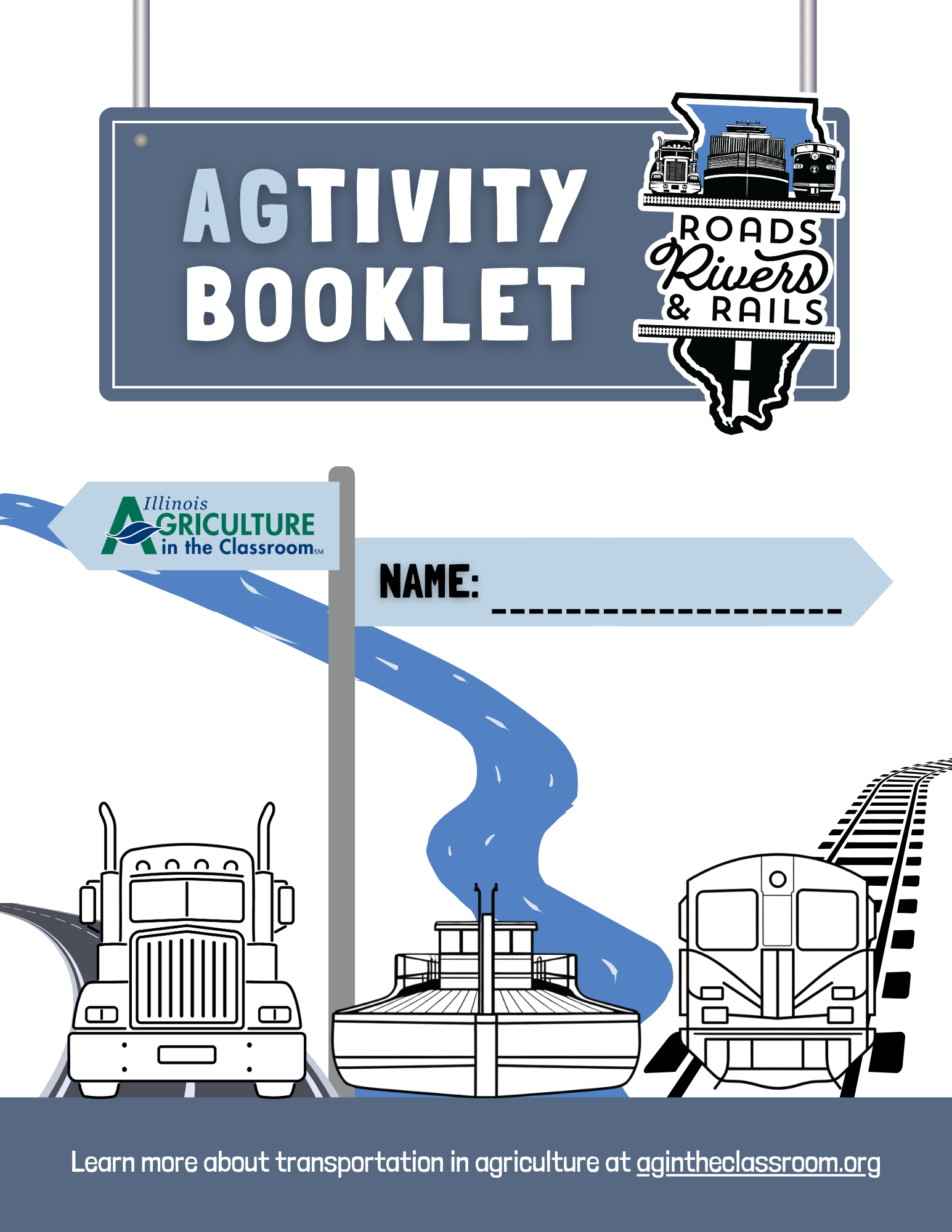 Roads, Rivers, and Rails Agtivity Booklet