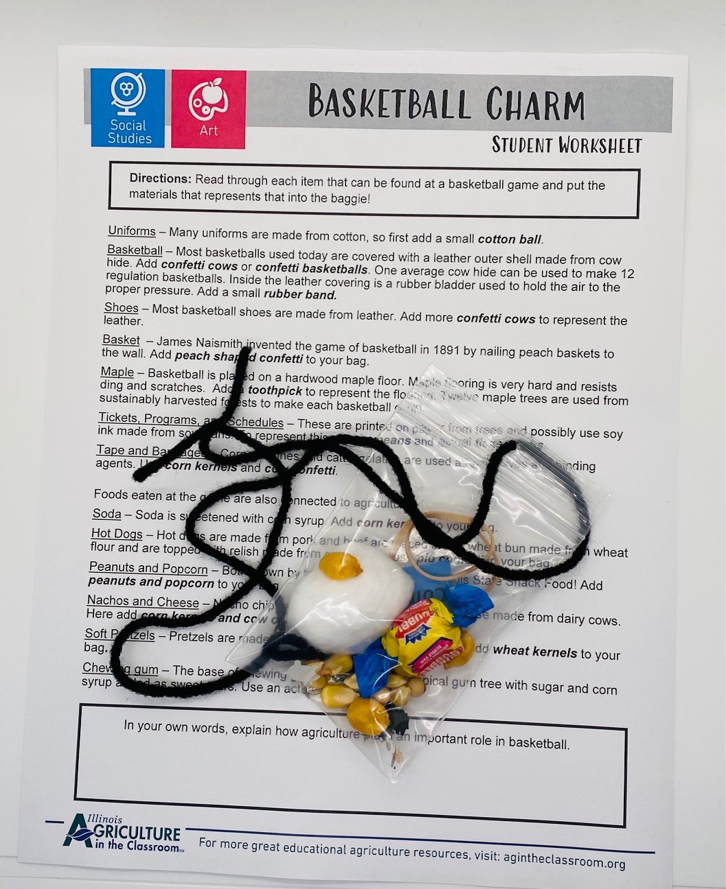 Basketball Charm